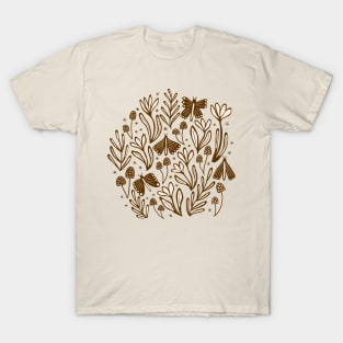 Enchanted woodland in brown T-Shirt